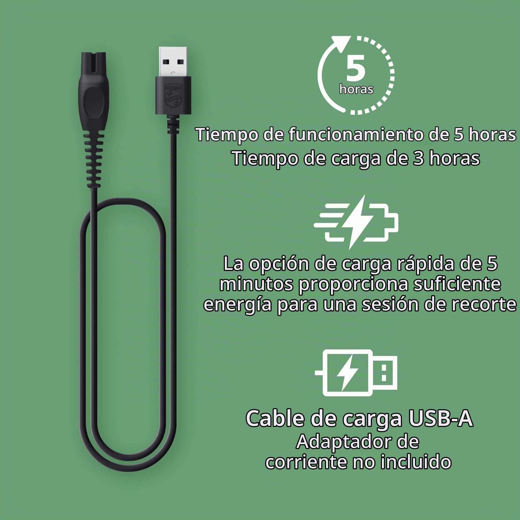 Philips Norelco All-in-One 7000 - Recortadora 22 en 1, para cara, cabello y