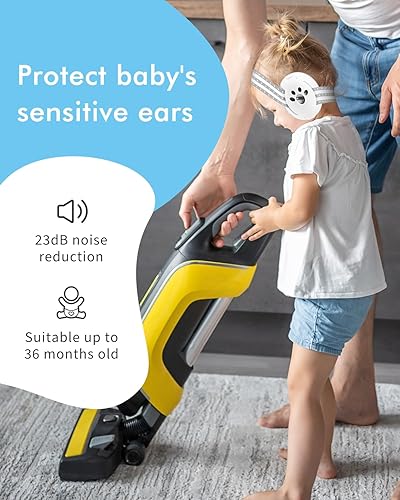 Miniatura 5 de Protección auditiva para bebés, auriculares con cancelación de ruido para bebés, orejeras con reducción de ruido para bebés y niños pequeños de