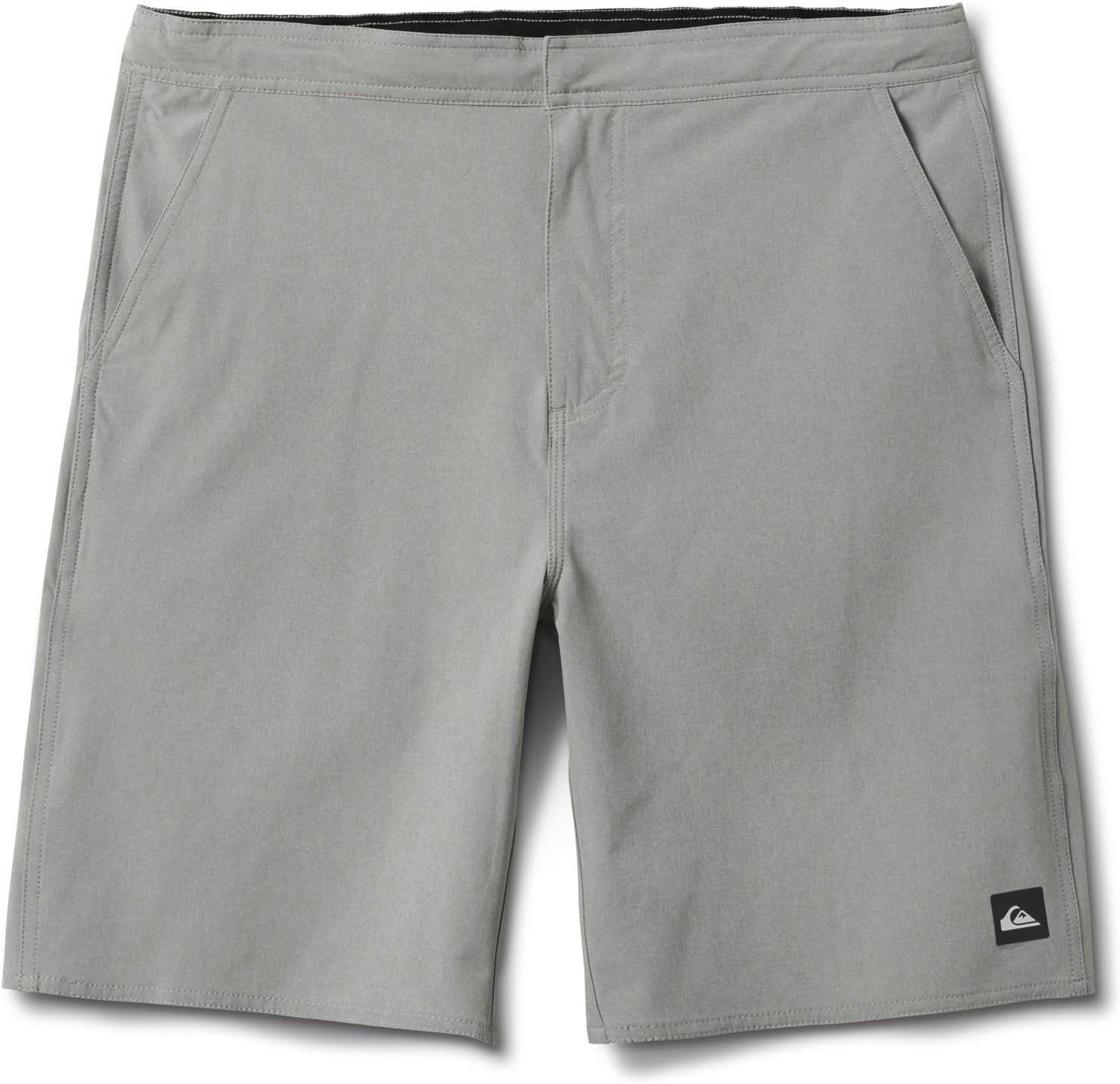 Quiksilver - Mens SUVA Amphibian Shorts, Color Light Grey HTH, Size: X-Large