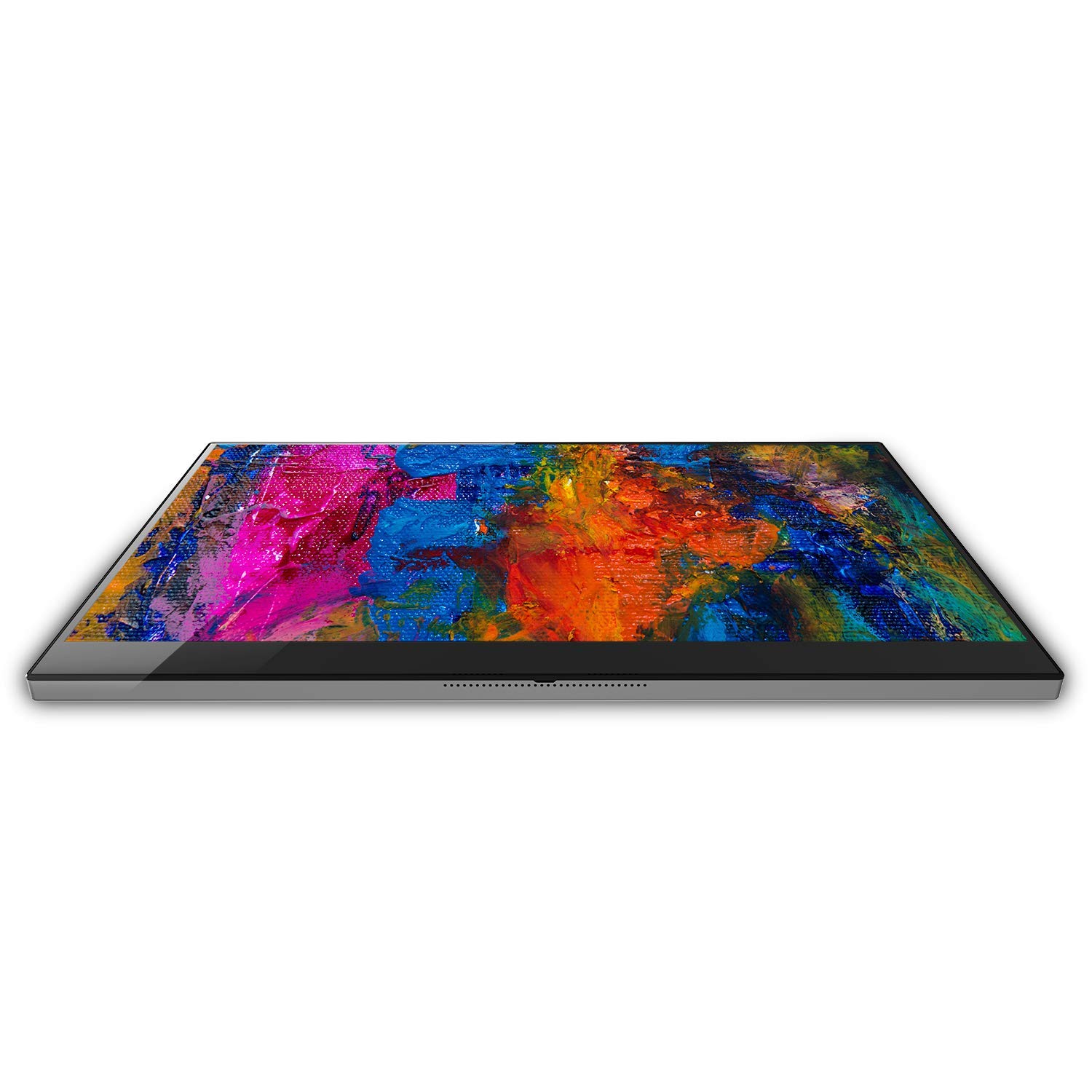 V7 Monitor de pantalla táctil portátil USB-C de 15,6p plata
