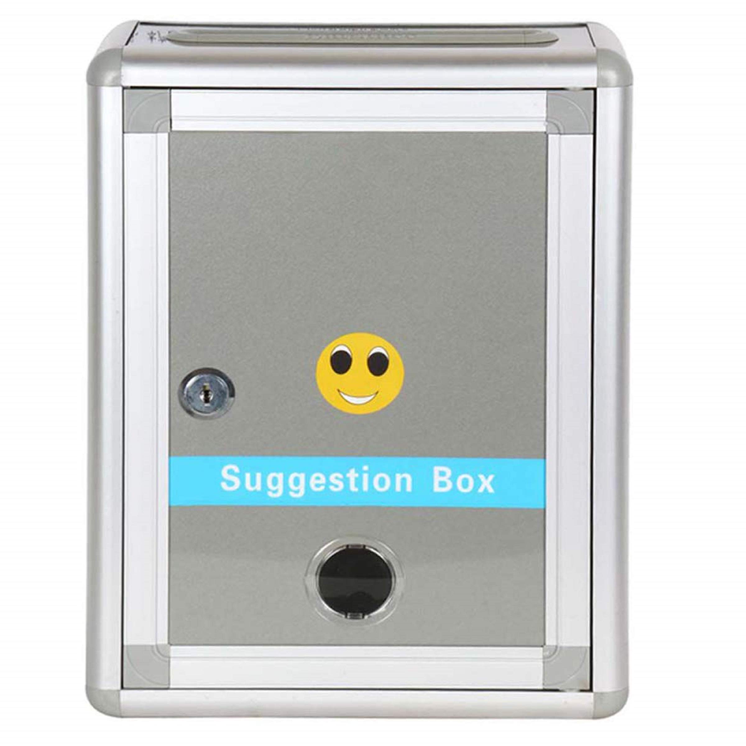 Krupalu Complain Box Multipurpose Letter/Suggestion Box - 1 Pc (Silver Color) (B07XW9BV12) Amazon Price History, Amazon Price Tracker