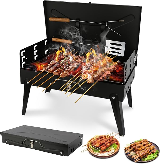 Wind Shear Foldable BBQ Grill Kit