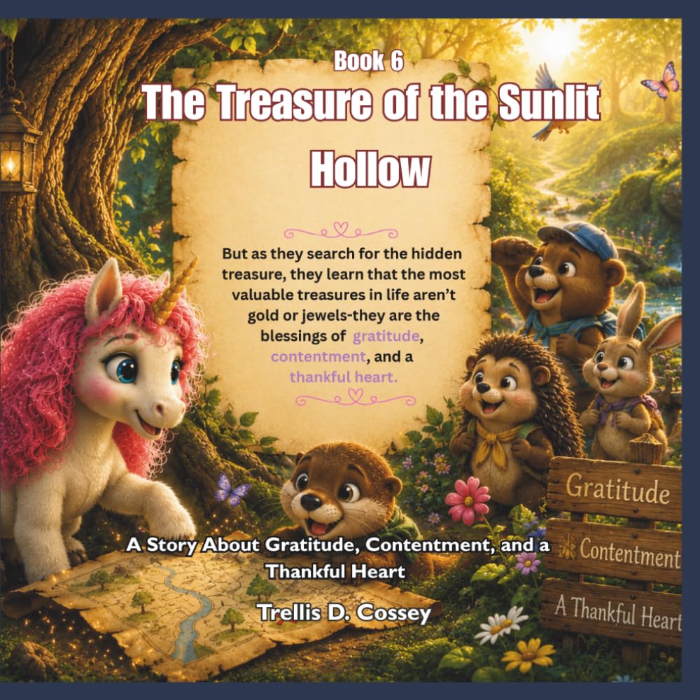 The Treasure of the Sunlit Hollow: A Story About Gratitude, Contentment, and a Thankful Heart (Whispering Woods Series)