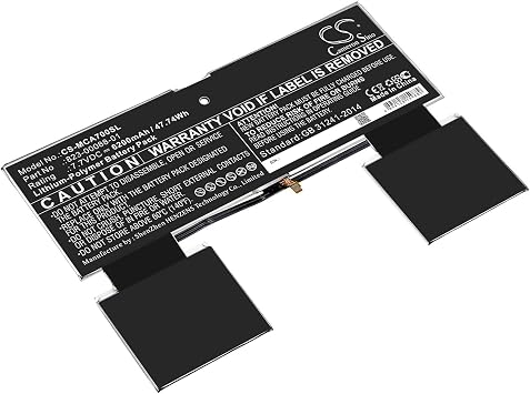 6200mAh / 47.74Wh Replacement Battery for Google Pixel Slate PNGoogle A70