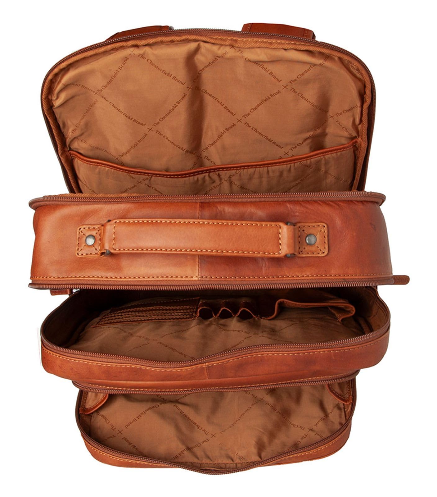 The Chesterfield Brand Lennox plecak Cognac