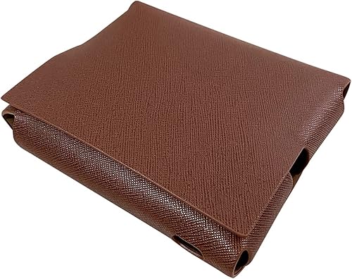 EPMANN Soft Leather Case Protective Cover Shell Fixed Bag Storage Bag Protection Accessory Fit for IQOS 4 Iluma DVD Storage case Color Auburn