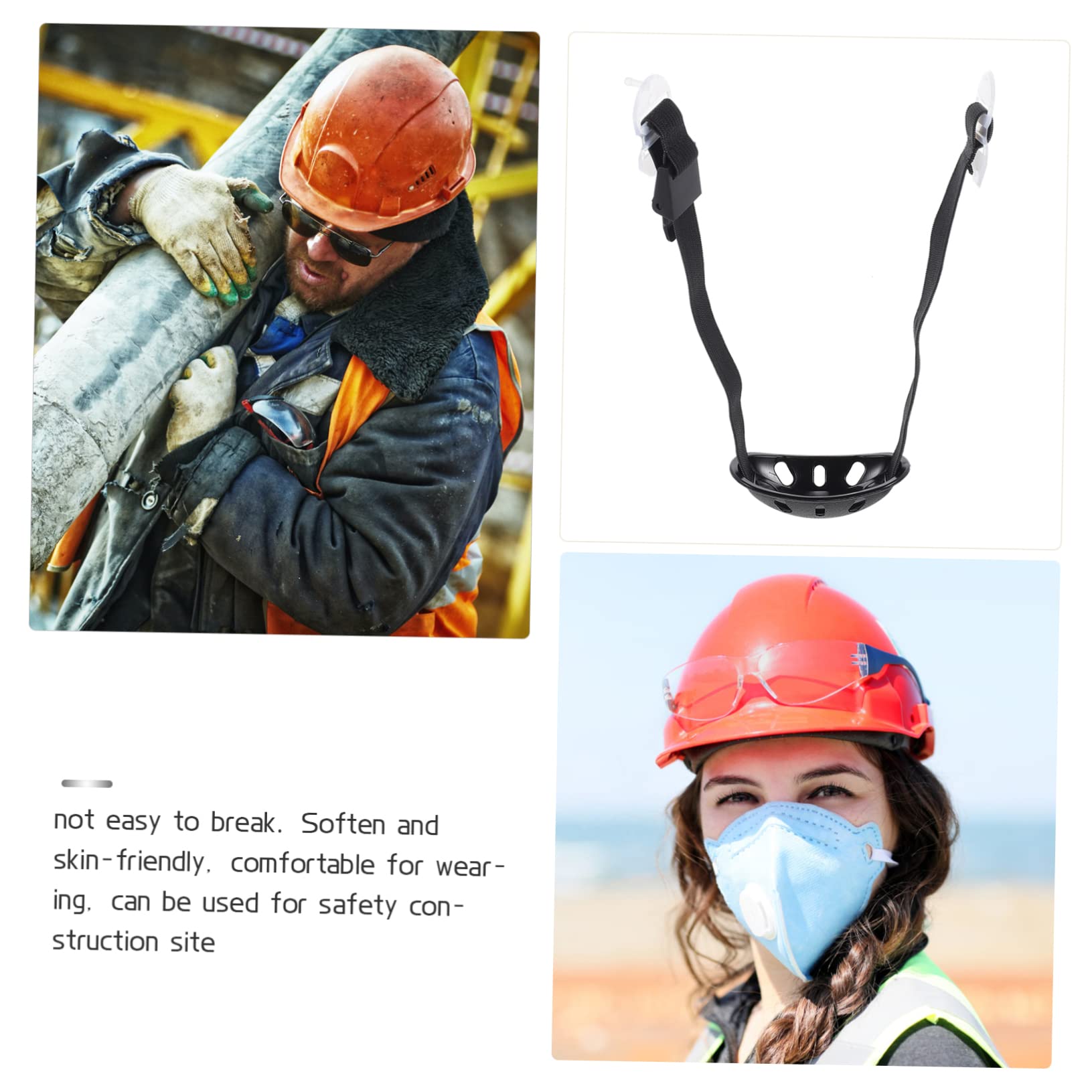 HEALEEP Universal Helmet Chin Strap Hard Hat Chin Strap for Safety and Easy to Use
