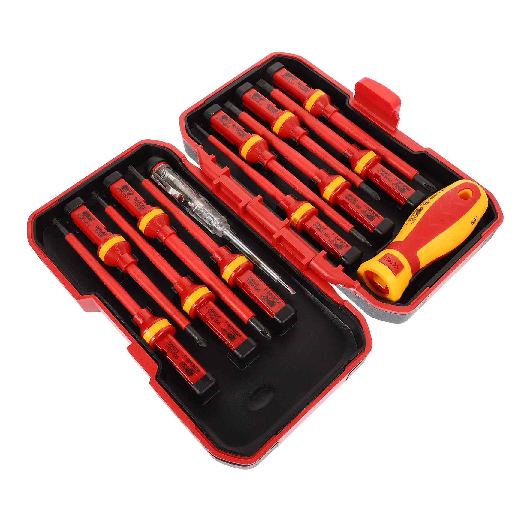 Tournevis isolé 1000V électricien mallette outillage à main ergonomique