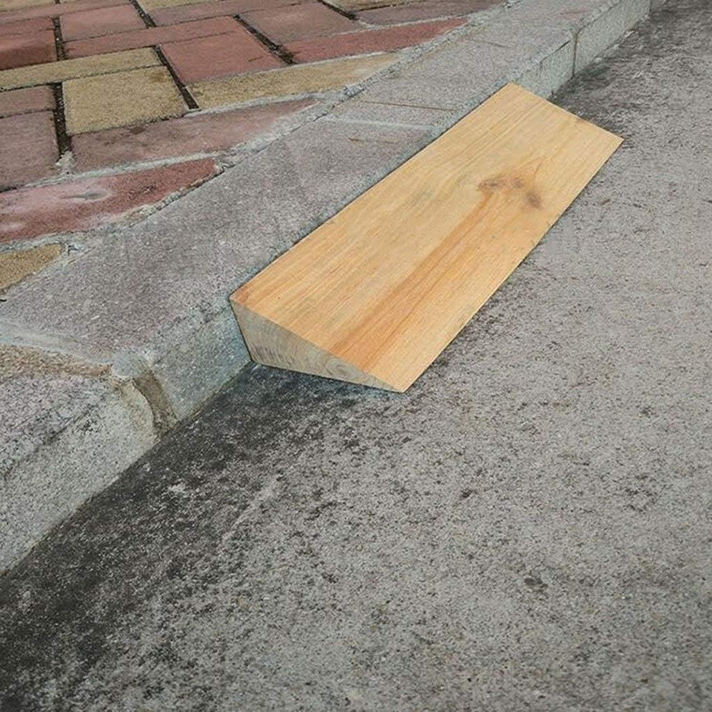 XLTFZY Ramps Uphill Pads Auxiliary Uphill Speed Bumps Steps Indoor Threshold Ramps, Bedroom Living Room Doorway Step Mat Wooden Portable Slope Pad Disabled Wheelchair Ramps,30106Cm : Health & Household
