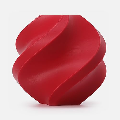 Bambu Lab PLA Filament Matte 3D Printer Filament 1.75mm PLA 1kg High Tenacity Eco Friendly - Maroon Red (10205) - Refill