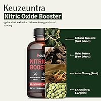 Vista 2 de Nitric Oxide Supplements for Men - Nitric Oxide Booster with L-Arginine,L-Citrulline Complex & Panax Ginseng - Supports Energy & Endurance – 60