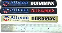 Vista 4 de Yoaoo 2Pack OEM Allison Transmisión Duramax Negro Reemplazo Compatible con Silverado Tahoe Sierra Suburban 2500Hd Rojo
