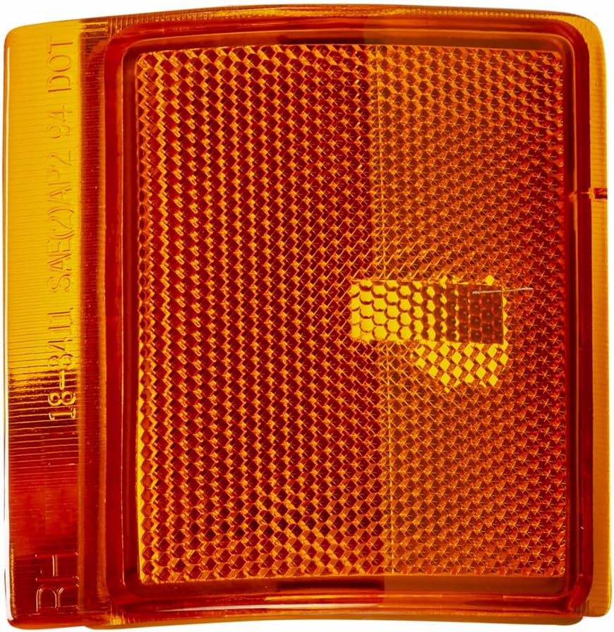 CarLights360 For GMC K1500 / 2500/3500 Side Marker Light 1994 95 96 97 1998 Passenger Side Upper DOT Certified For GM2551145