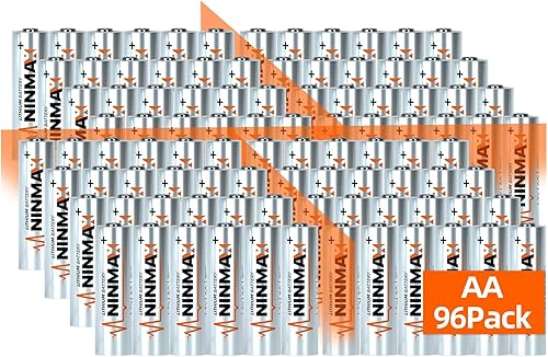 Miniatura 9 de NINMAX® Paquete de 12 baterías AA de litio, 3500 mAh 1.5 V de mayor duración, batería doble A para dispositivos de alto drenaje, no recargables