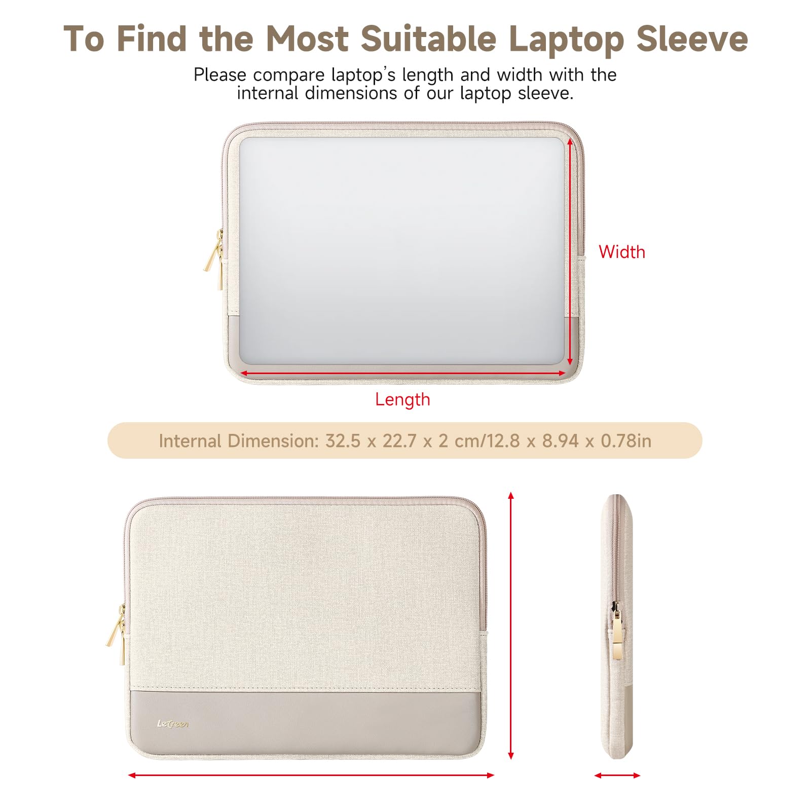 13-calowy pokrowiec na laptopa MacBook Air 2024-2022,13,6 cala do Apple M3 M2 e MacBook Pro 2022 da 13,3 cala, wodoodporna torba do Acer Dell Lenovo HP ASUS