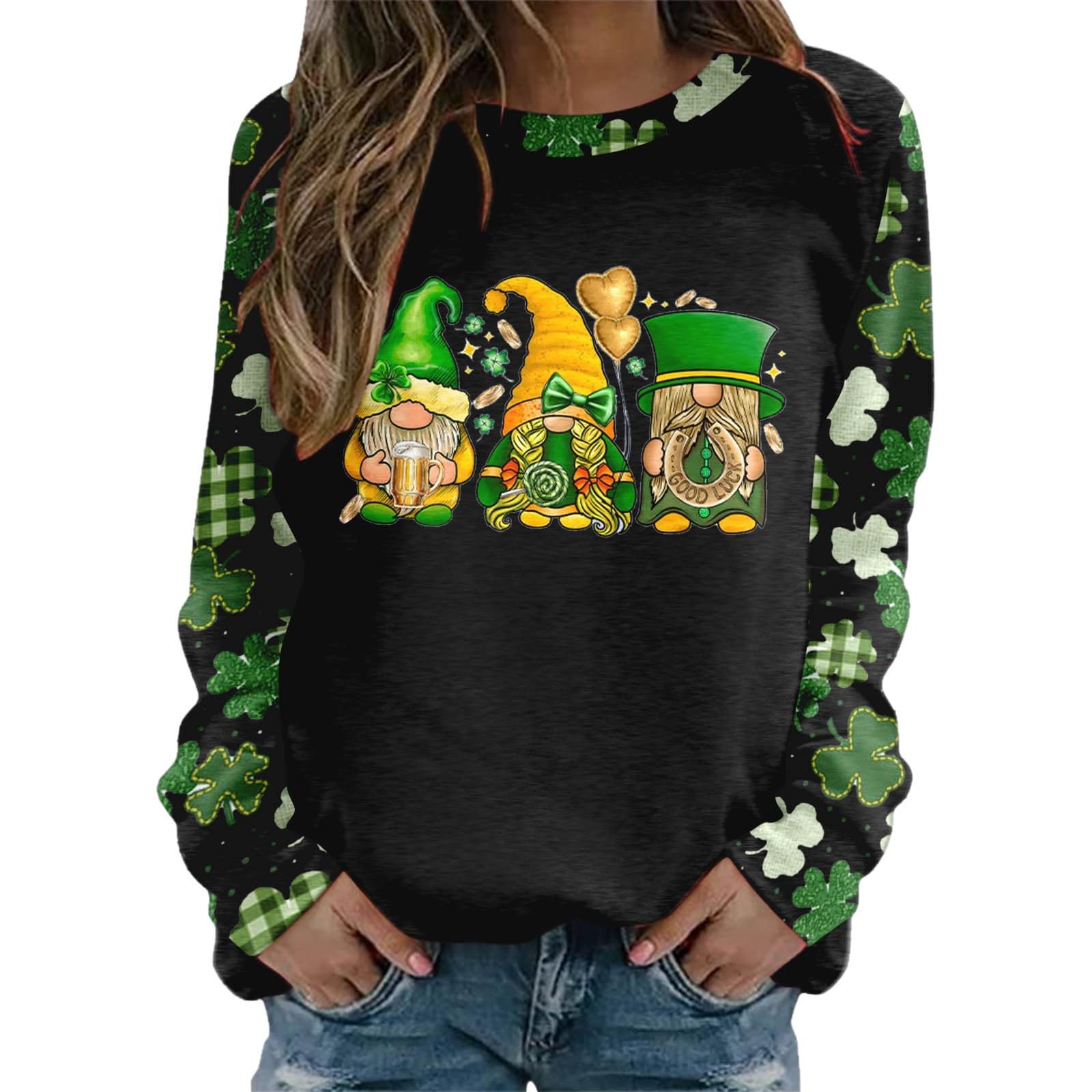 Sweatshirt femme vert à manches raglan : haut ample de mode habillée