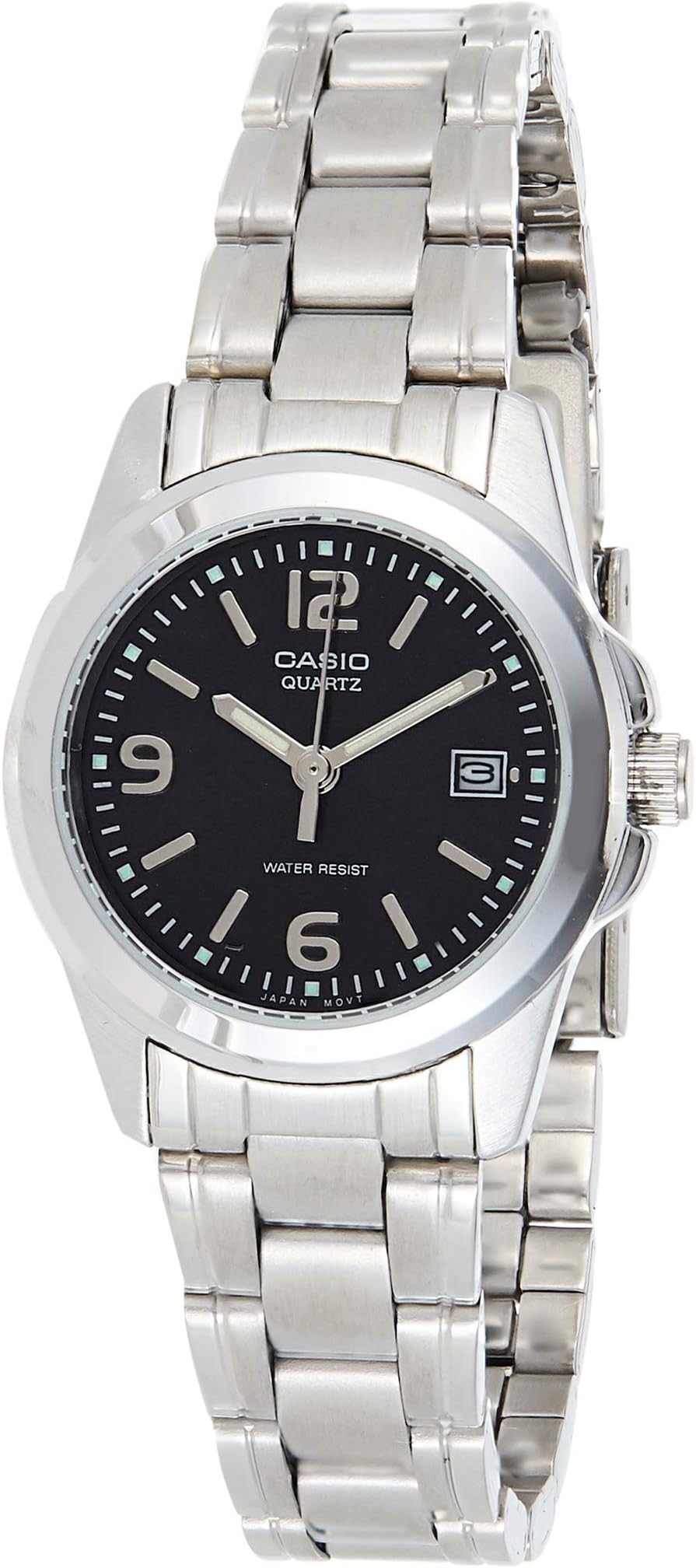 Casio LTP1215A-1A LTP-1215A-1A - Wristwatch Womens, Stainless Steel, Band Colour: Silver