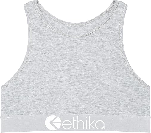 Ethika Womens High-Neck Sports Bra, Racerback Support Bra - Modal - Light | Design womens high-neck bra with Stretch Spandex, Moisture-wicking Fabric, and Breathable Design