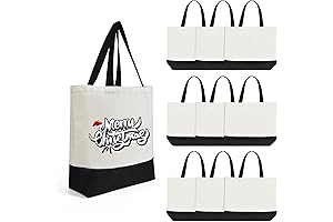 Sublimation Tote Bags Blanks Bulk: Reusable Polyester Canvas Totes