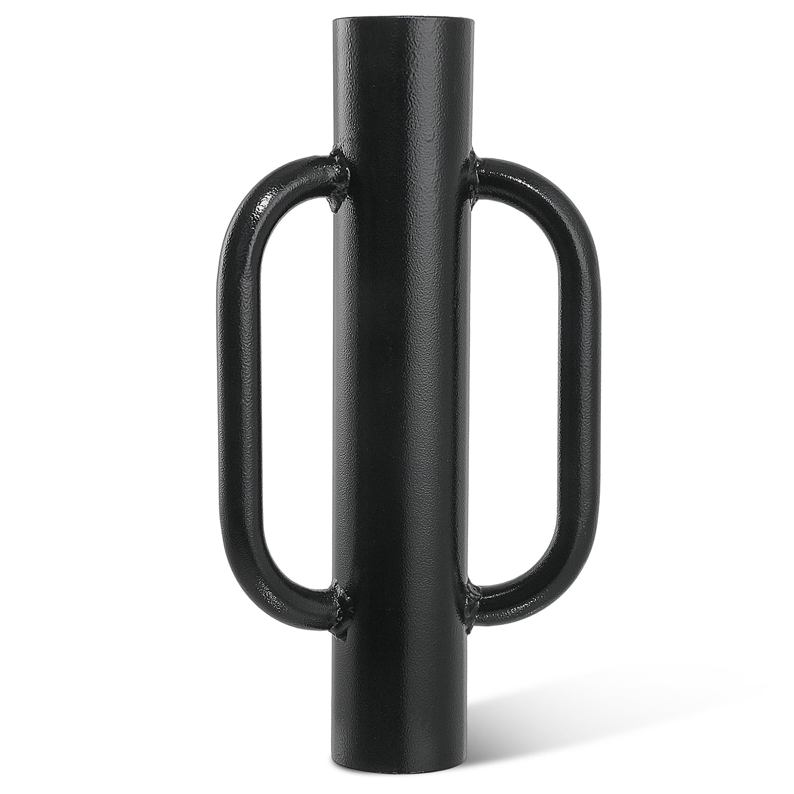 T Post Driver - 12LB Fence Post Driver Heavy Duty Hand Post Pounder with Handle Black Steel Rammer for U Fence Post Wooden Post Hole Diggers,Black