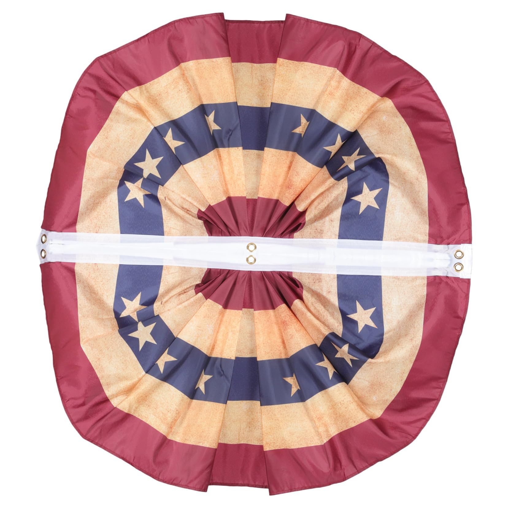 Drapeaux de la fête de l'indépendance Milisten : lot de 4 bannières de fanions américains extérieurs