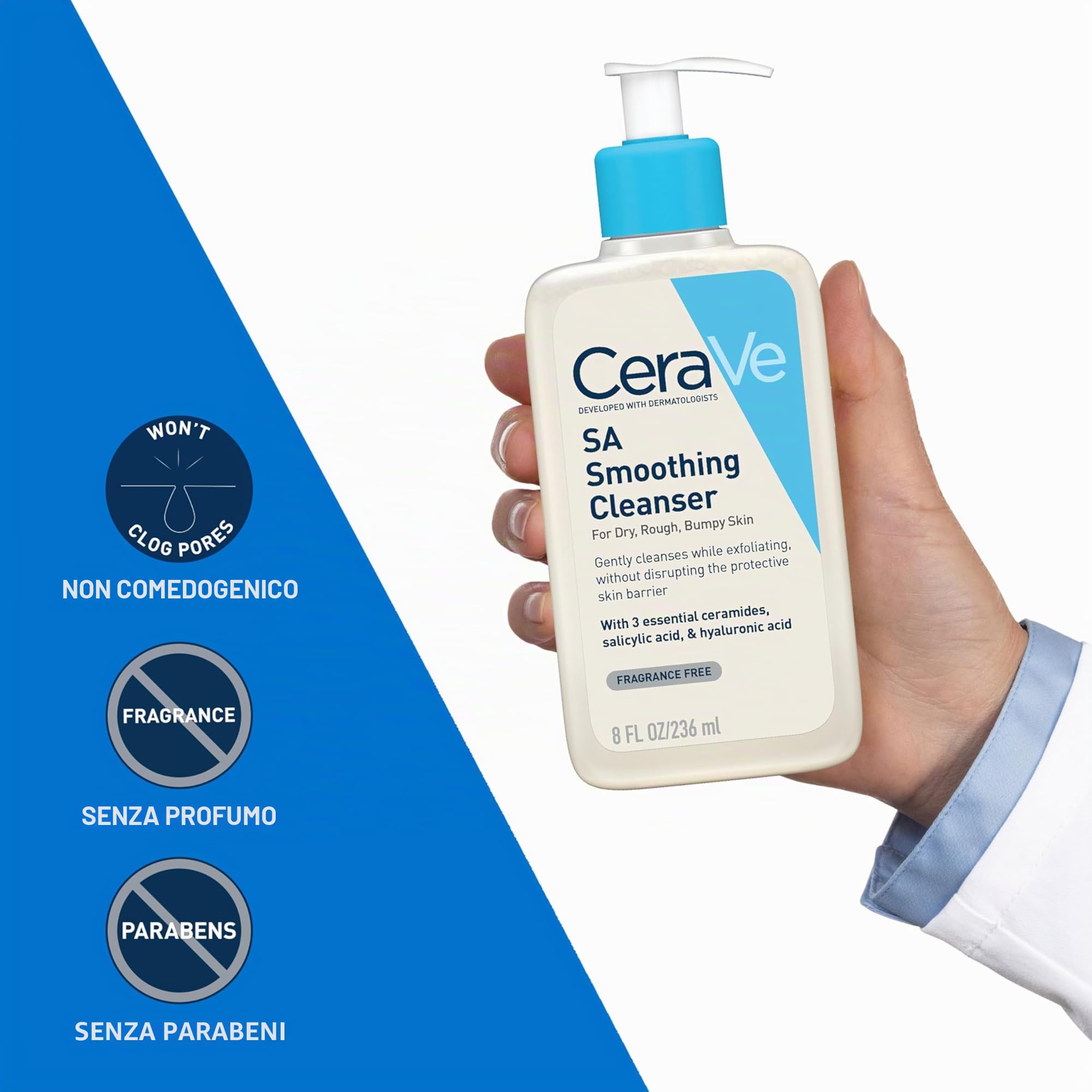 Cerave sa detergente levigante 236 ml