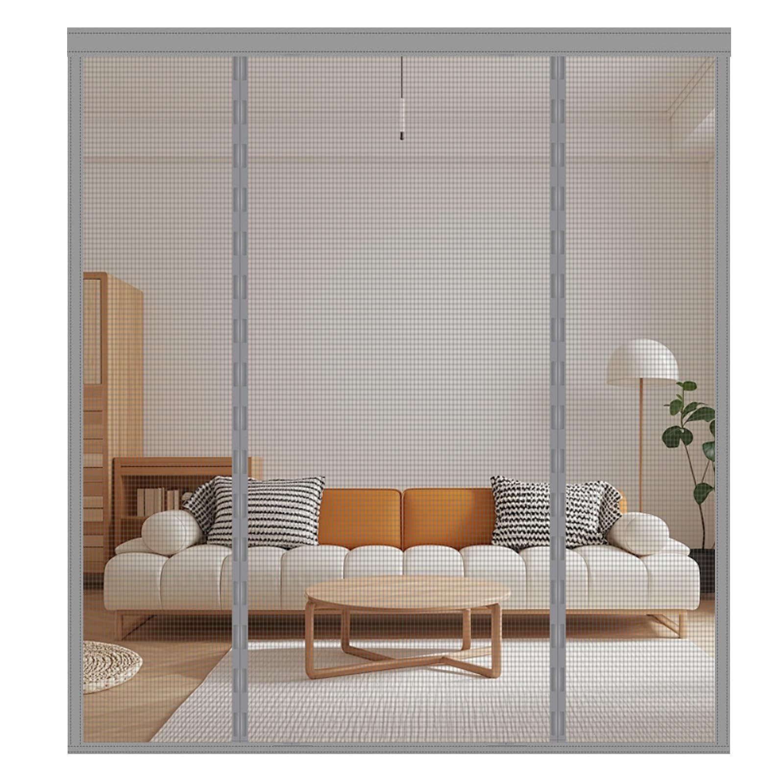 Custom Size Magnetic Screen Door Customizable Door Curtain Made to Order Insect Screen Choose Your Color Door Mesh Custom Fit Patio Door Cover