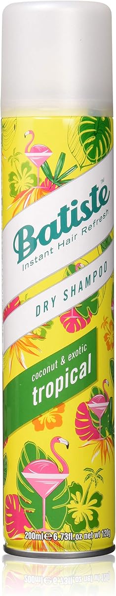 Batiste Dry Shampoo by Tropical Tropical Fragrance 6.73 Fl Oz