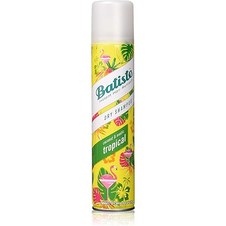 Batiste Dry Shampoo by Tropical Tropical Fragrance 6.73 Fl Oz