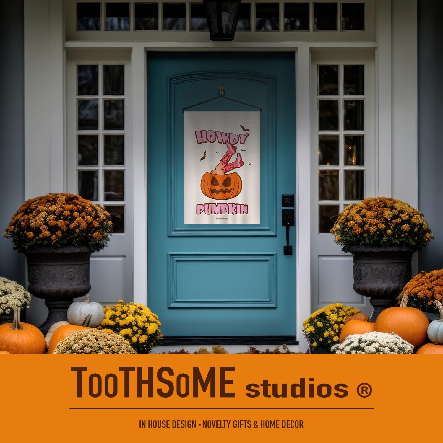 Howdy Pumpkin Halloween Theme 12" x 18" Double Sided Garden Flag Country Cowboy Cowgirl Funny Western Welcome Home Spooky Holiday Yard Fall Decor (HowdyPumpkin) - Image 5