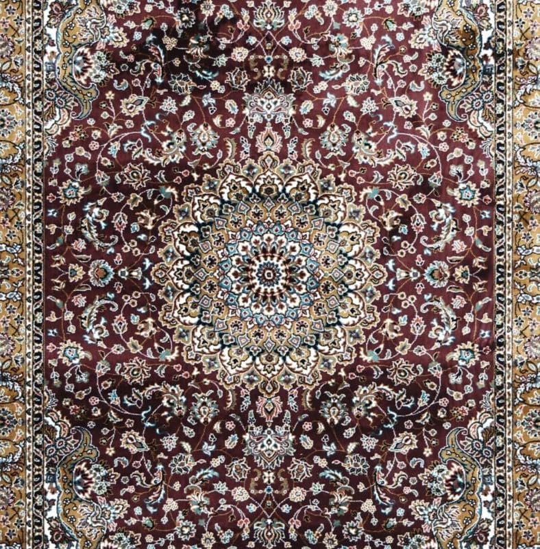 Image of Luxury Silk Carpet 5 x 7 FEET for Living Room or Bedroom, Made with Premium Silk, Perfect for Elegant Interiors Comfort and Timeless Design
