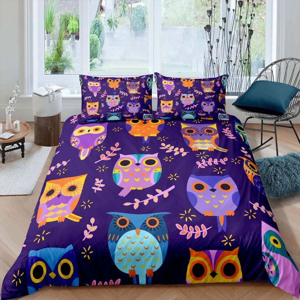 Biancheria Da Letto 135x200 Cm Magica Fauna - Cotone 100% Con Unicorno