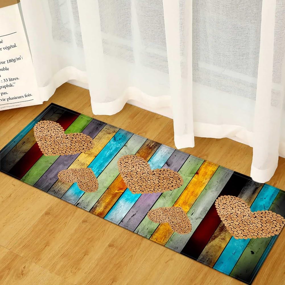 Tapis devant evier cuisine antidérapante et lavable, ultra absorbant 40x120