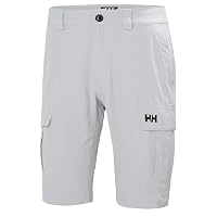Helly Hansen Hommes Short cargo HH QD 11", Gris Brouillard