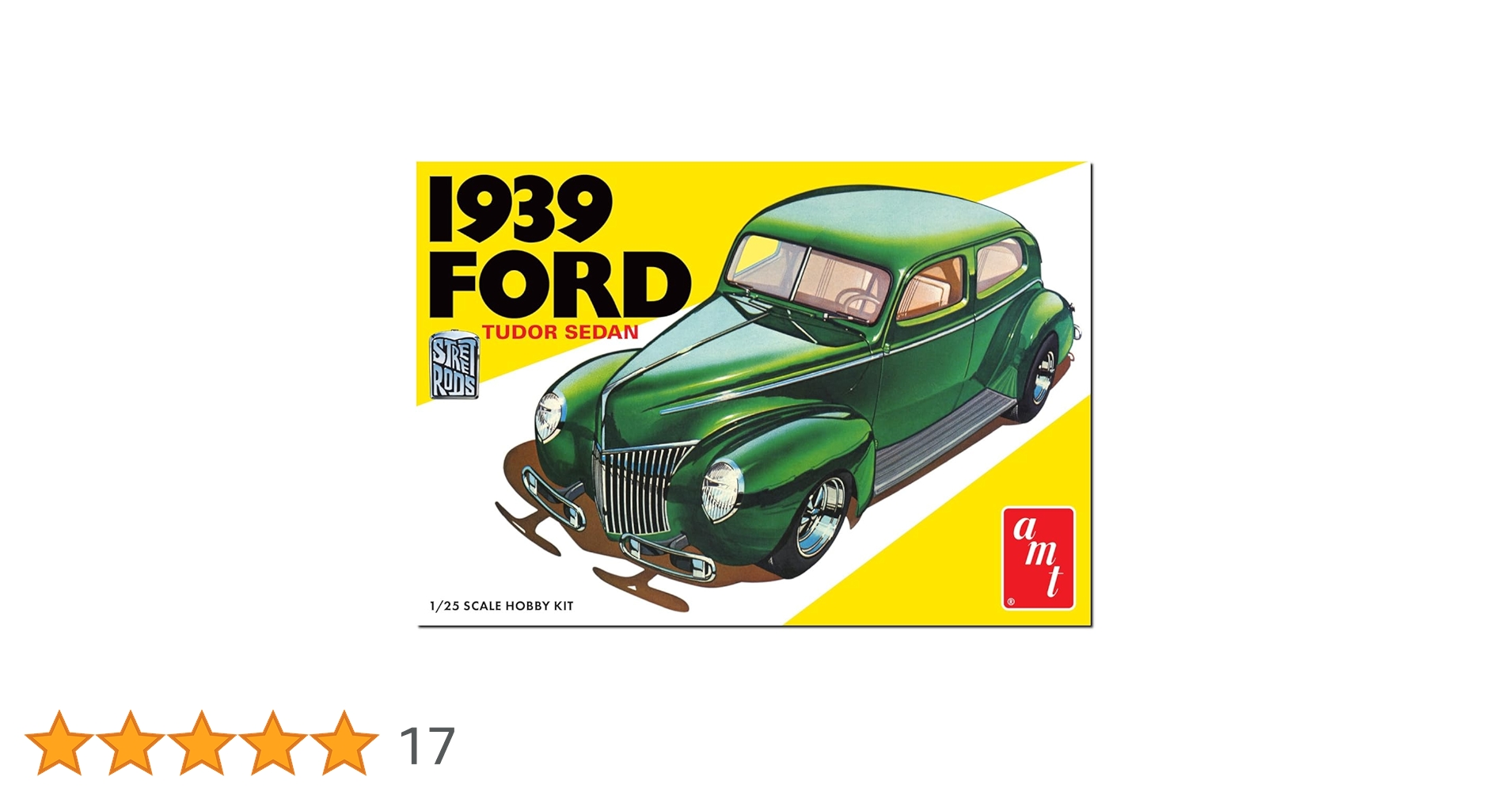 Amazon | AMT 1/25 1939 フォード チューダー セダン プラモデル