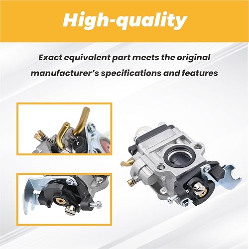 Miniatura 4 de Carburador PB-755ST con junta y bombilla de imprimación y filtro de aire que reemplaza Walbro WYK-192 Reemplazo para Echo PB-755 PB-755H PB-755T