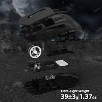 ATTACK SHARK R6 LIGHTSPEED Vezeték Nélküli Gamer Egér, 39G Ultrakönnyű, 8K Hz HyperSpeed, PAW3950 Szenzor, 42K DPI, E-Sport Játékokhoz, Prog 7