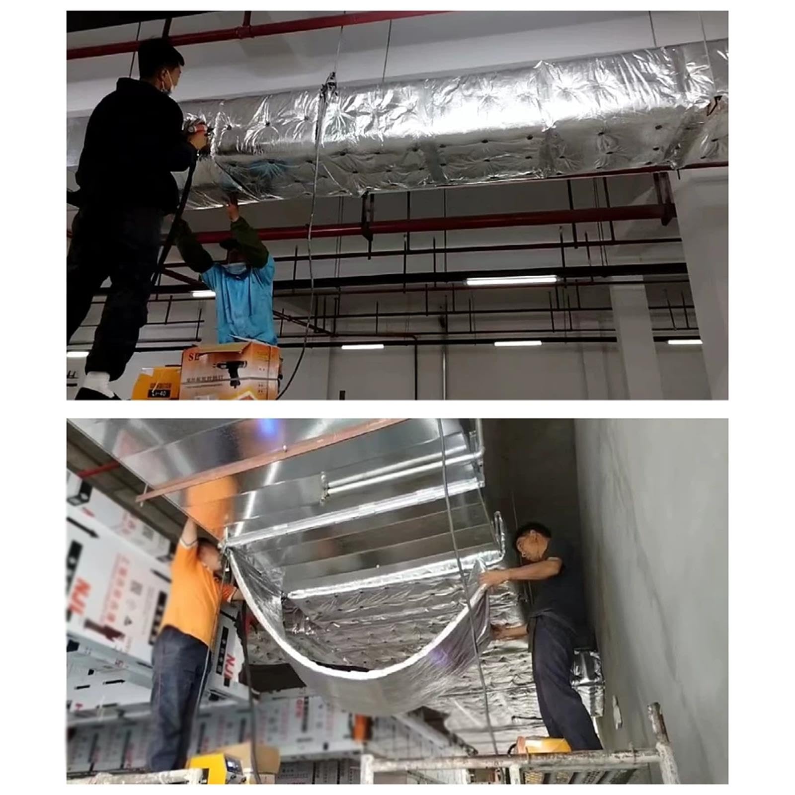 Keramikfaser-Matte Mit Aluminiumfolie (einseitig)