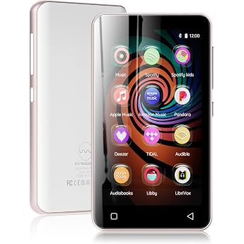 160 GB MP3 Player with Bluetooth and WiFi, innioasis Music Player with Spotify, Amazon Music, 4 Inch Touchscreen Android MP4 