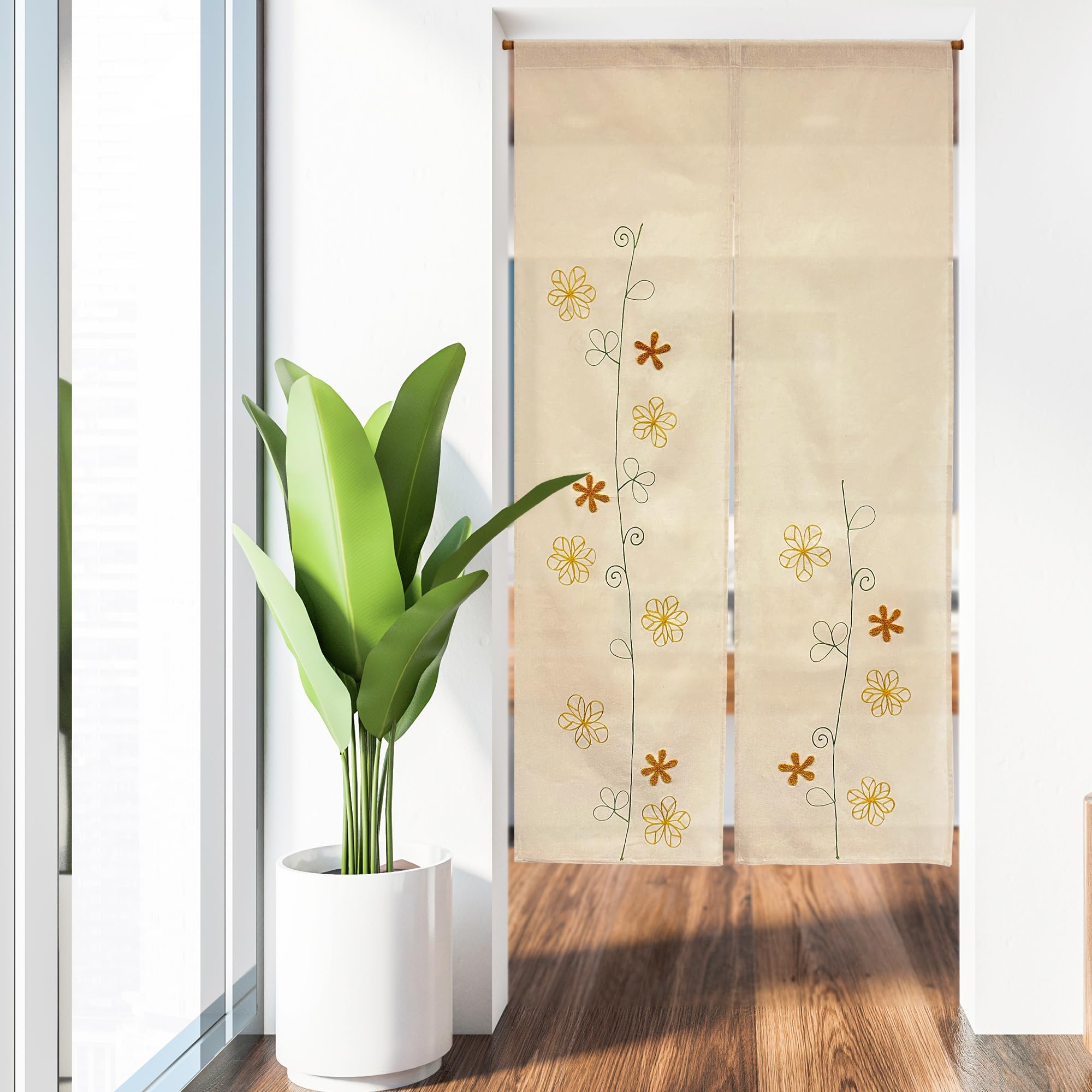 Amazon｜のれん 暖簾 おしゃれ カーテン 間仕切り 仕切りカーテン