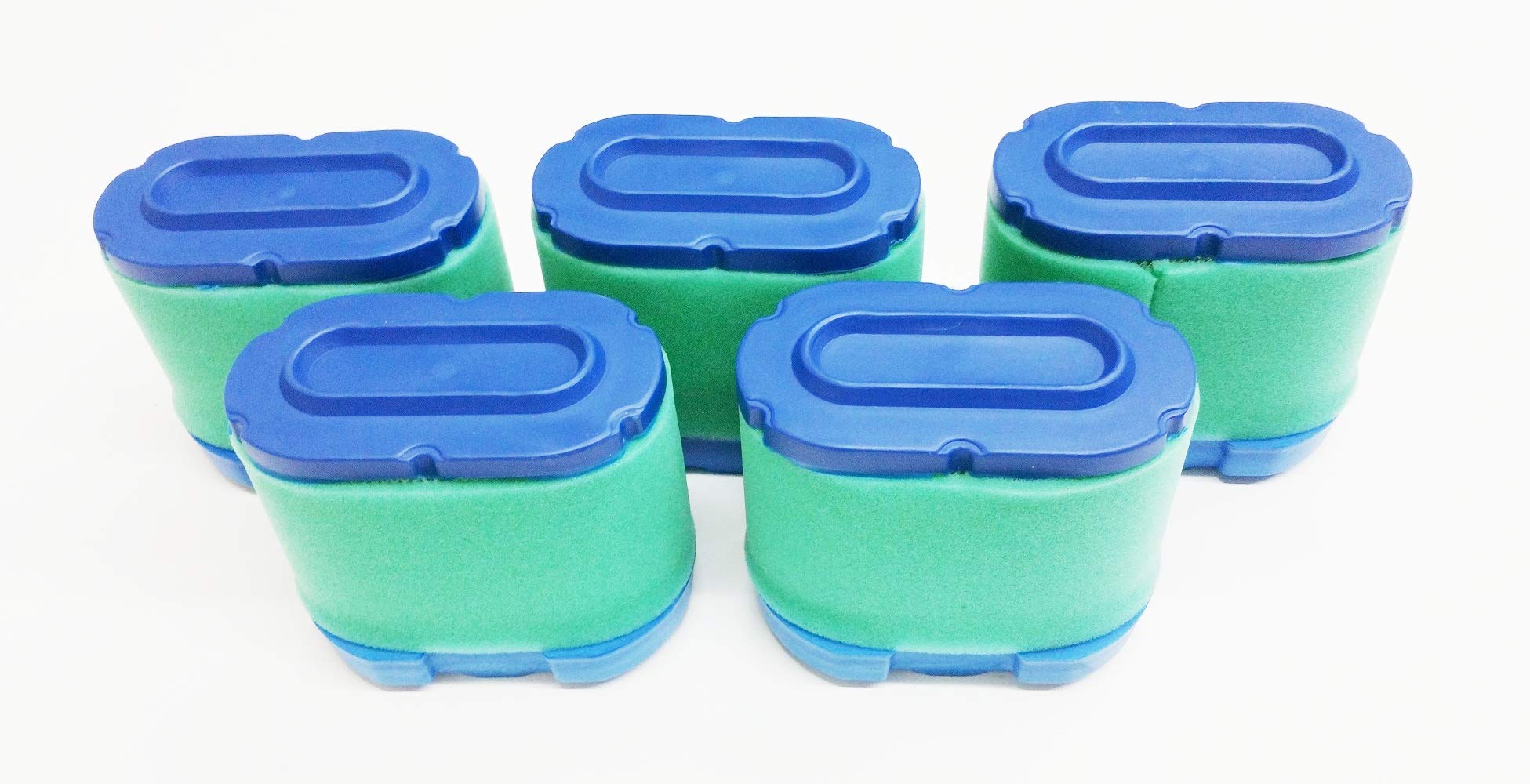 5 unidades, filtro de aire plus prefiltro filtro de aire sustituye a Briggs and Stratton 792105, 792303 prefiltro. Mismo Como GY21057, de John Deere Miu11515, miu11517