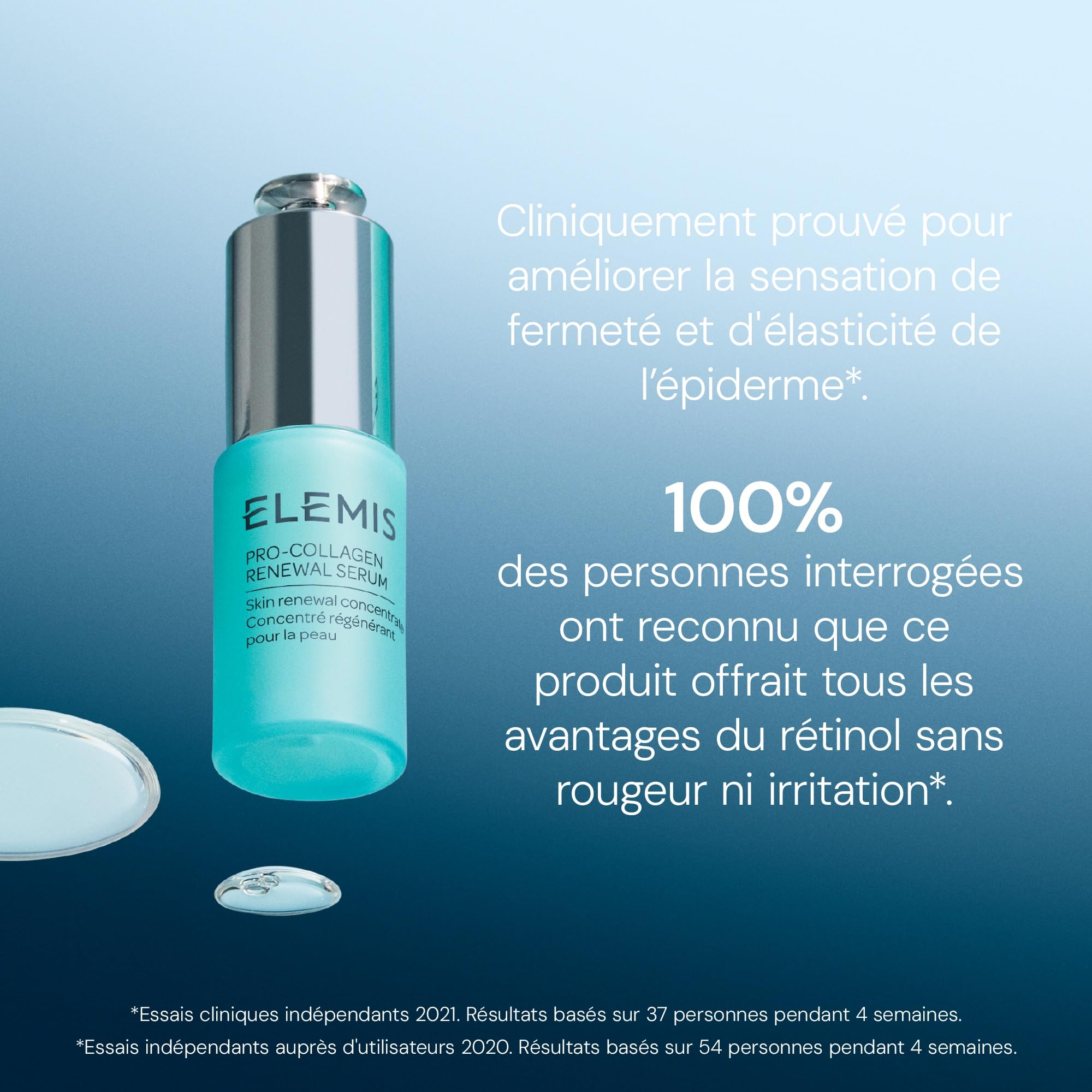 Elemis Sérum Pro-Collagène – Super Elixir Sérum & Formule Renouvellement, Sérums Visage Anti-Rides Raffermissants, Texture Légère pour Peaux Matures et Vieillissantes