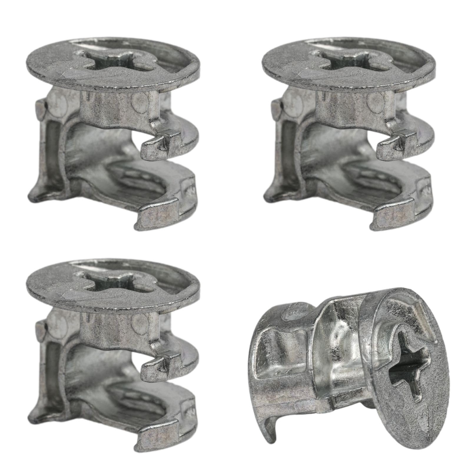 Eccentric nut eccentric 113434 suitable as replacement part for Ikea Pax Hemnes Havsta connector housing (4 pieces)