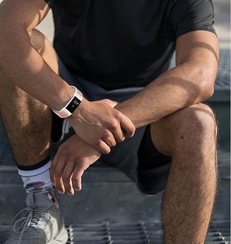 Miniatura 10 de Tobfit Bandas deportivas compatibles con Fitbit Charge 2, paquete de 4, pulseras de repuesto para mujeres y hombres, pequeñasgrandes