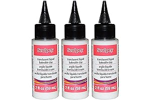 Translucent Liquid Sculpey Advanced Clay - 3 pack by Sculpey liquid sculpey clear