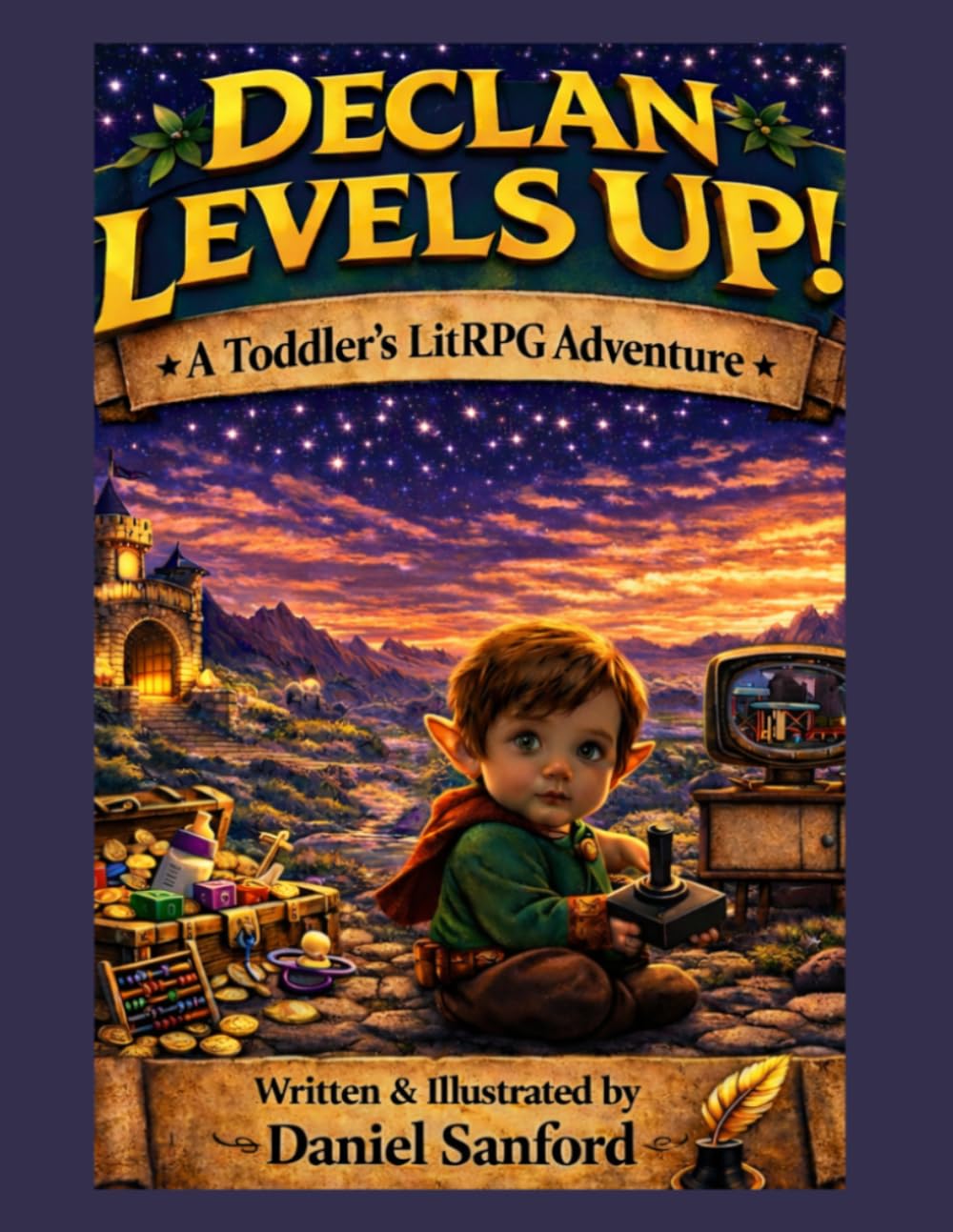 Declan Levels Up!: A Toddler's LitRPG Adventure
