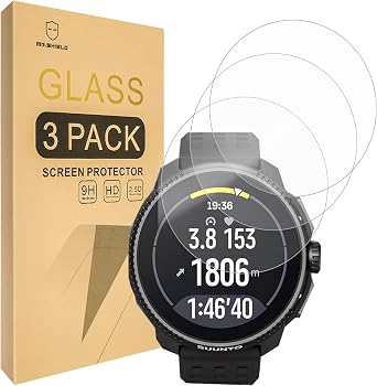 Mr.Shield 3-Pack Tempered Glass Screen Protector for Suunto Race