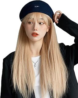 ウィッグ ロング ストレート かつら フルウィッグ 自然 コスプレ 地雷 ぱっつん 小顔 人気 耐熱 wig 原宿系 ファッション ネット/櫛付き 金髪 ゴールド
