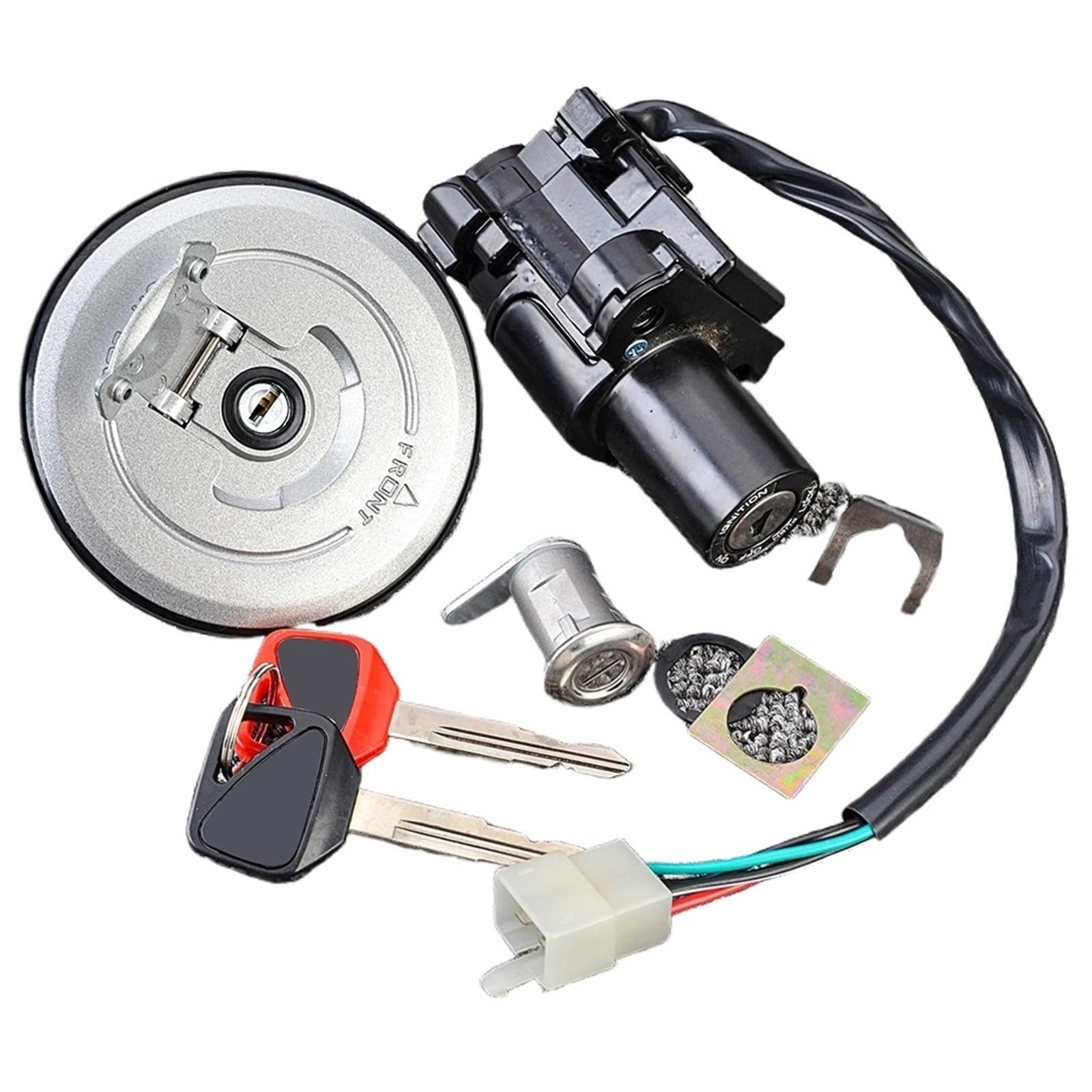 Kit de cerradura de asiento e interruptor de encendido para restaurar tu moto CB250 7