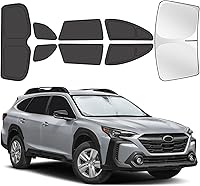 Vista 48 de Parasoles para ventanas de auto para bebé, 4 unidades de 20 x 12 pulgadas, adherencia estática, cubiertas para ventanas laterales, frontales